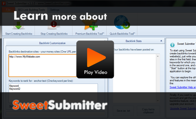 Sweet Submitter